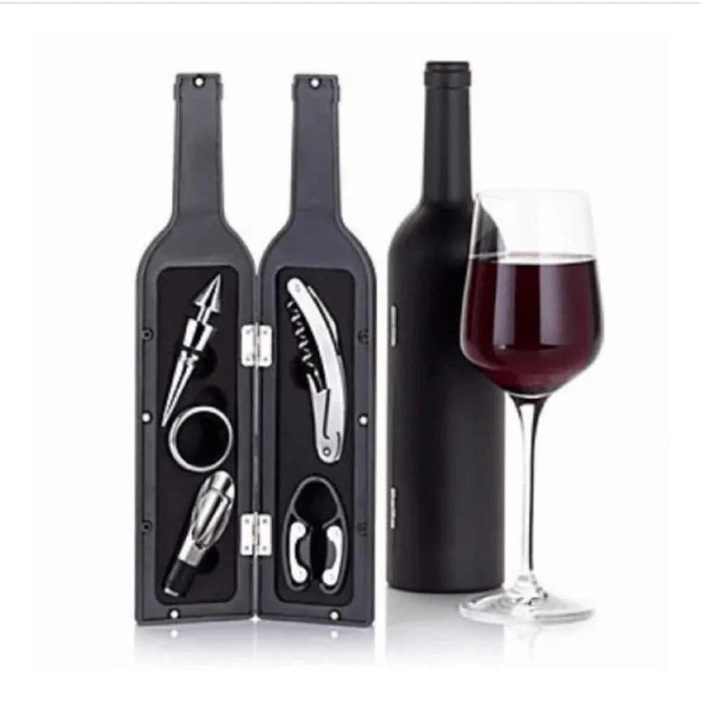 🍾SET DE ACCESORIO PARA VINO DE 5 PIEZAS🍷 |  ENVIO GRATIS